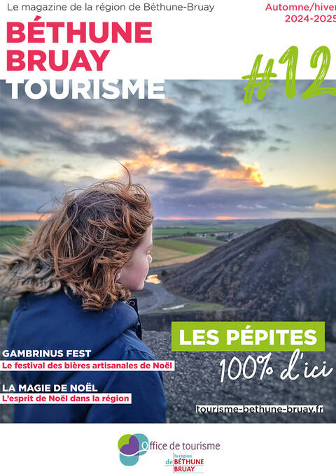 Le magazine touristique de l'automne-hiver 2024-2025 de la région de Béthune Bruay