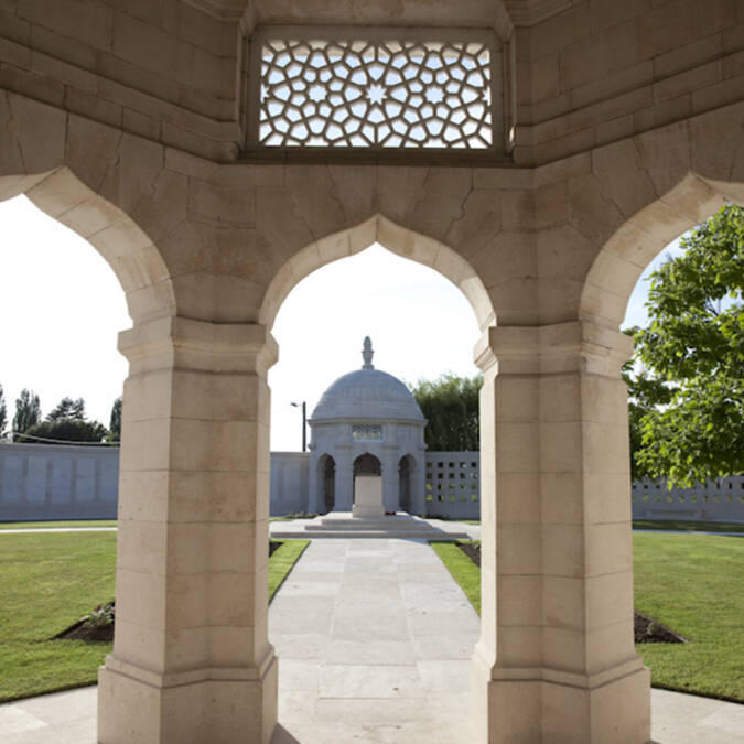 Mémorial indien à Richebourg